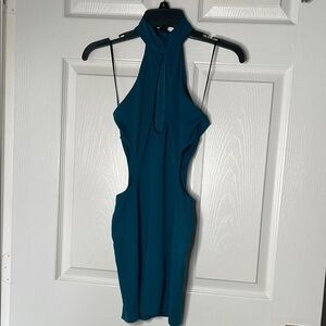 NWT That’s so fetch Gianna Halter Cut-Out mini Dress